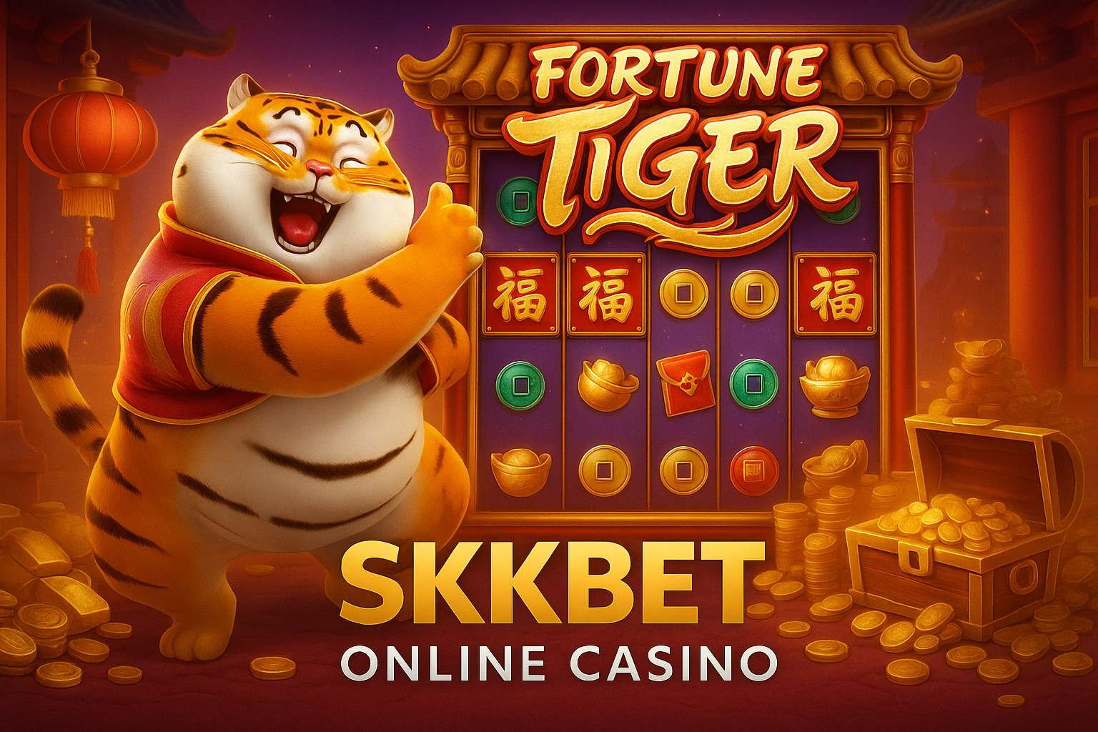 Fortune Tiger é um jogo imperdível no SKKBET Casino