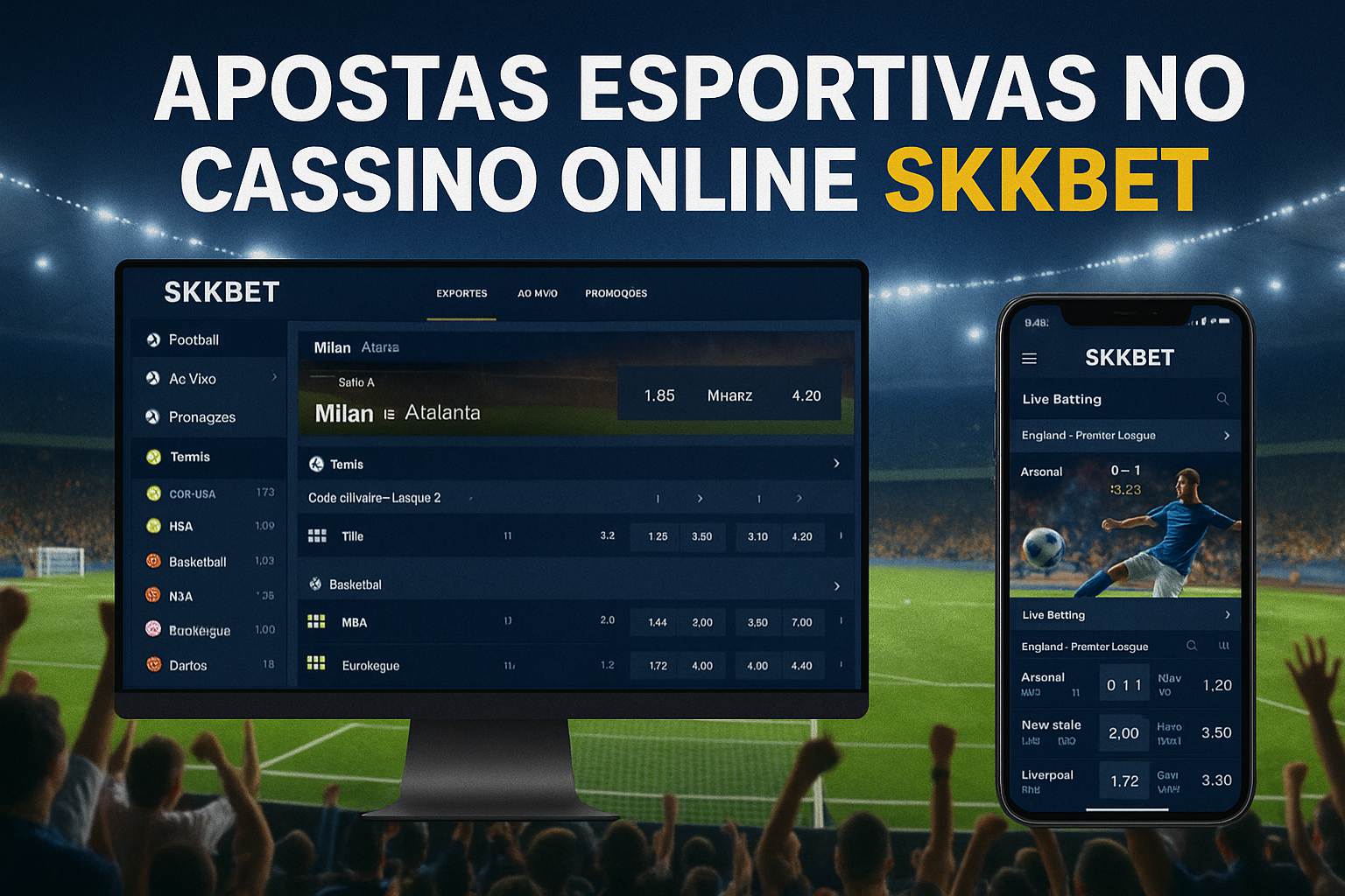 Apostas esportivas no cassino online SKKBET 